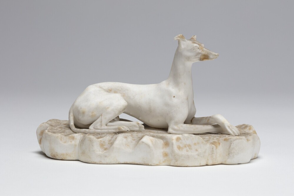 Beeldje hazewindhond