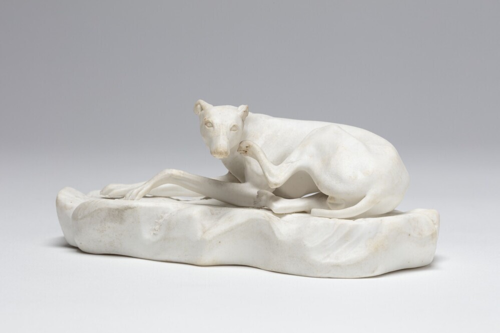 Beeldje hazewindhond