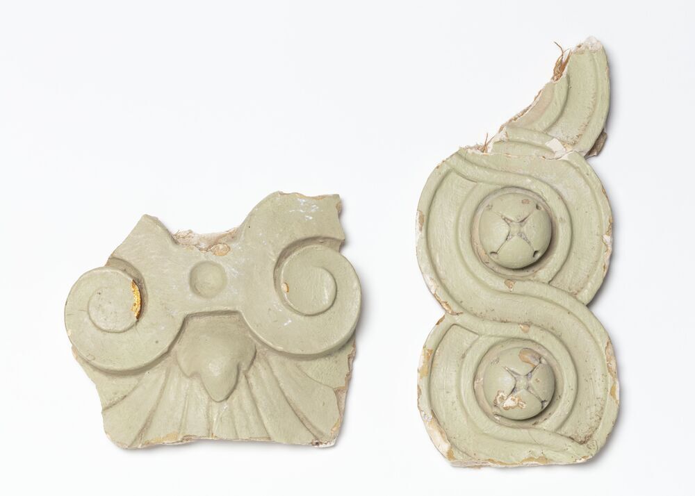 Fragment stucwerk De Harmonie (2)