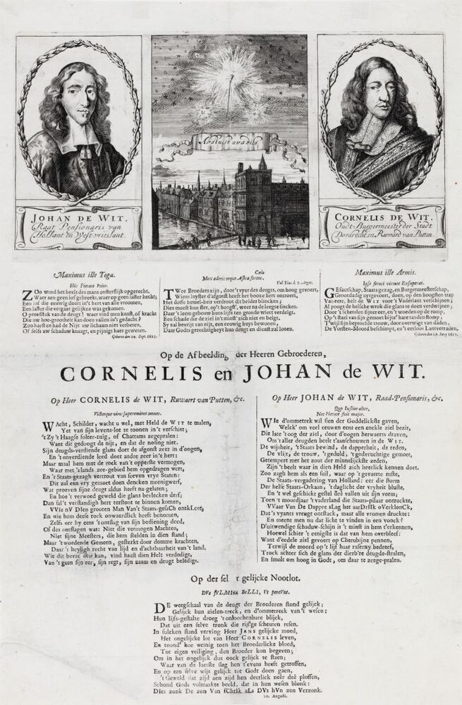 Cornelis en Johan de Witt