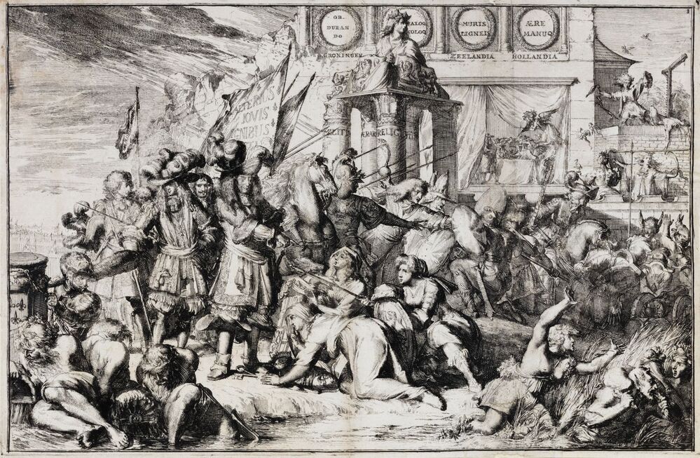 Franse invasie en verbreking van de eenheid van de Unie