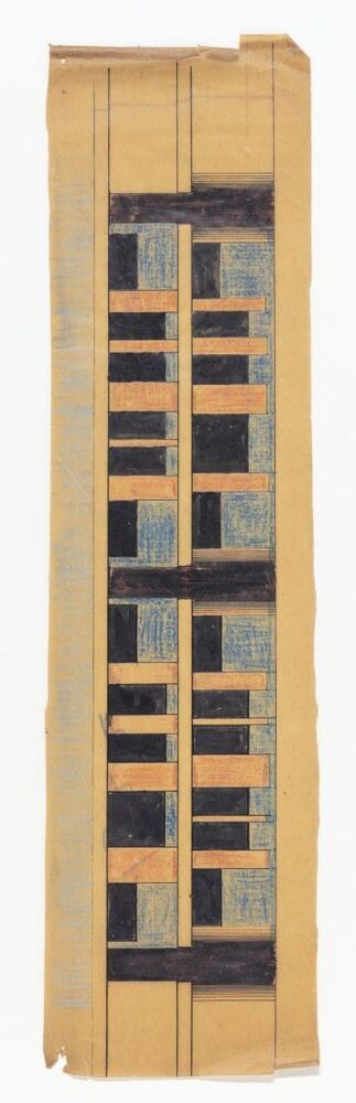 Ontwerp glas-in-loodraam Herestraat 13