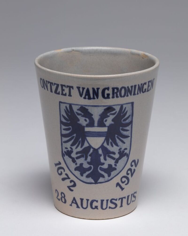 Herdenkingsbeker Ontzet van Groningen 1672