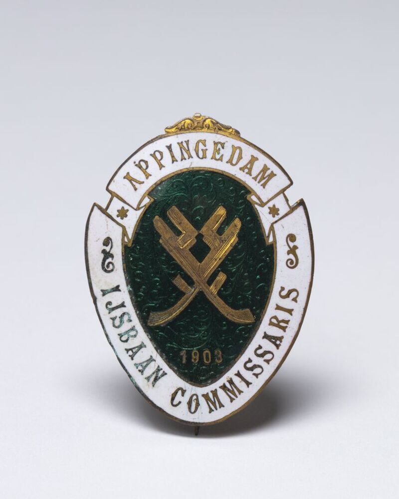 Insigne ijsbaancommissaris van Appingedam