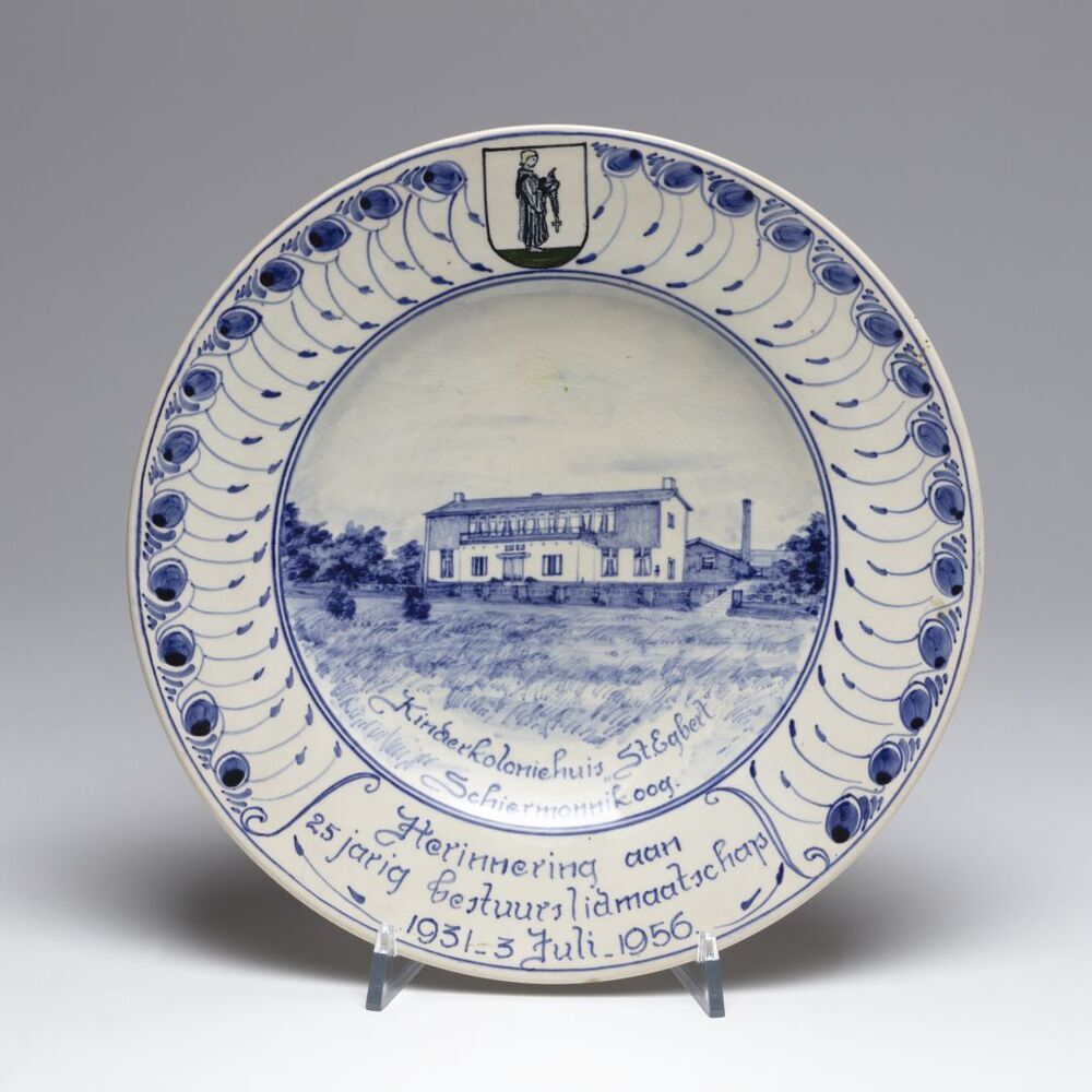 Gedenkbord R.K. Sint Egbert te Schiermonnikoog