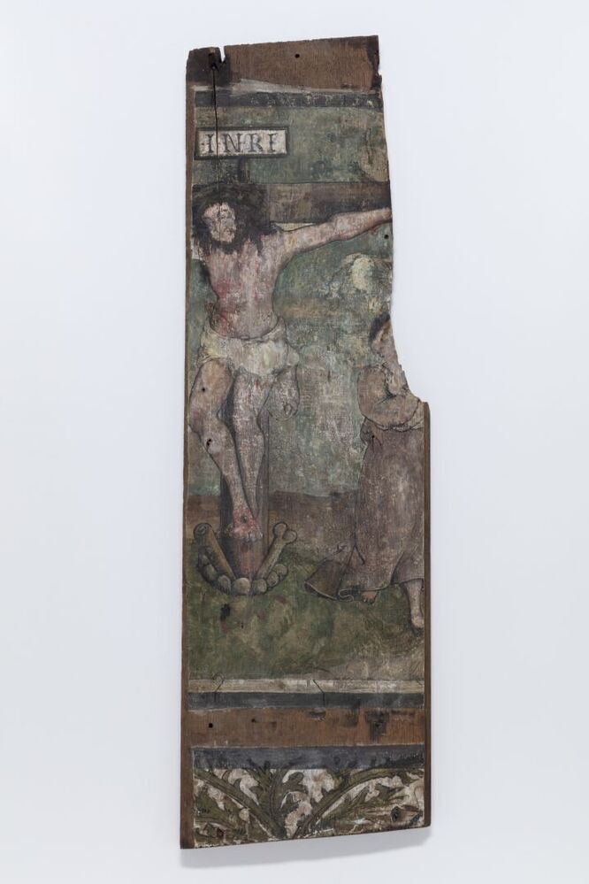 Wandpaneel Kruisiging