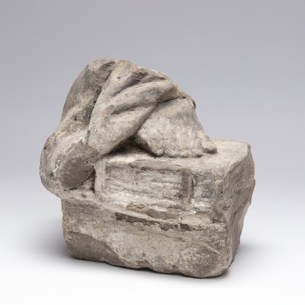 Fragment van een beeld