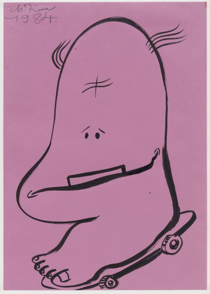 Smoothy op skateboard