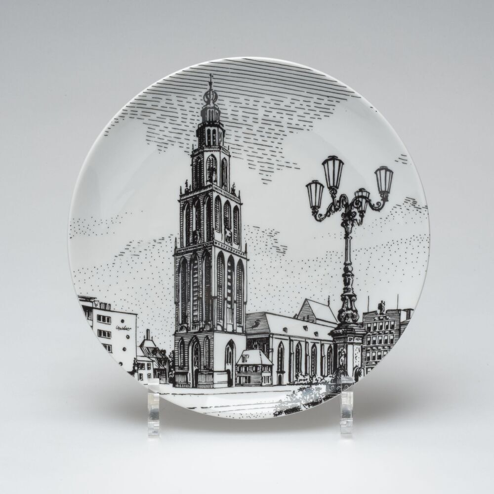 Bord Martinitoren Groningen