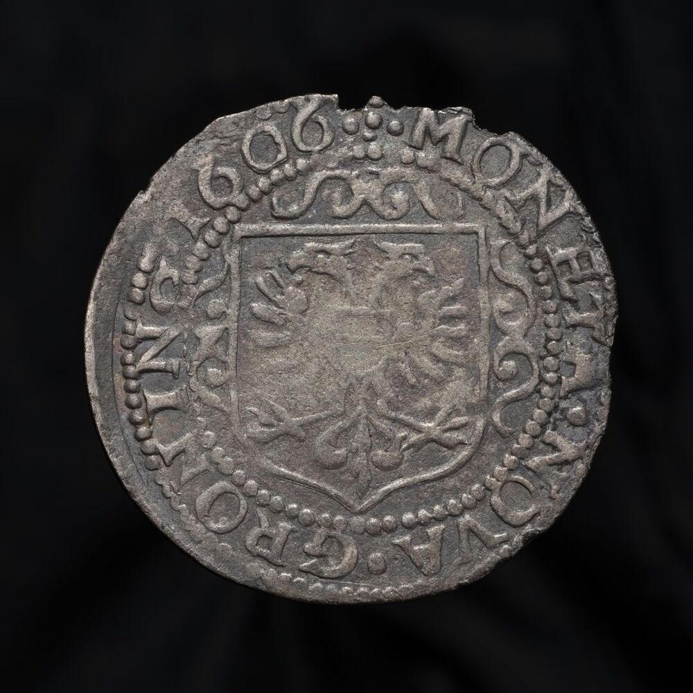 Jager van 2 stuiver, 1606, stad Groningen