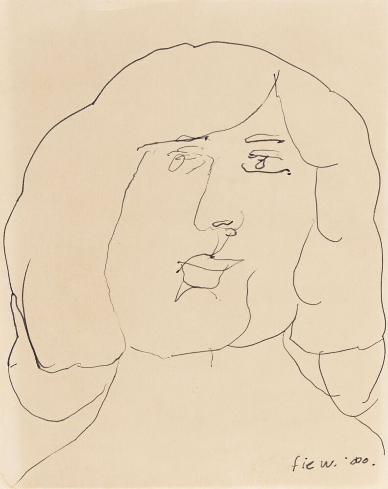 Portret van een vrouw