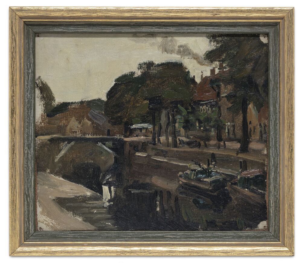 Ebbingebrug met paardentram