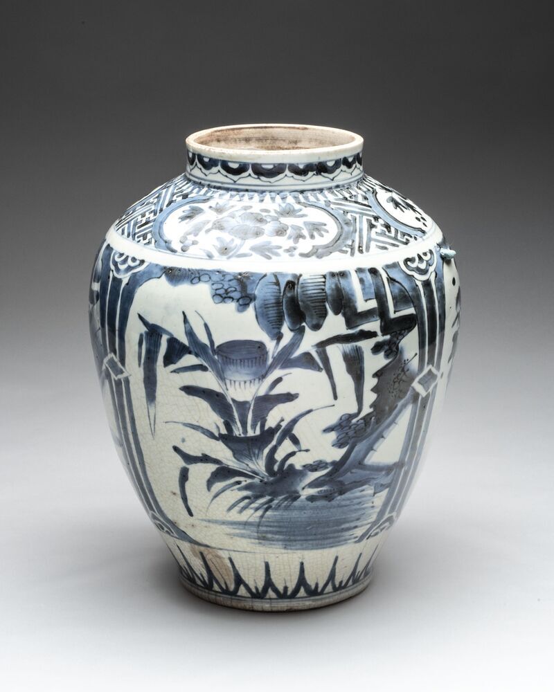 Balustervormige pot