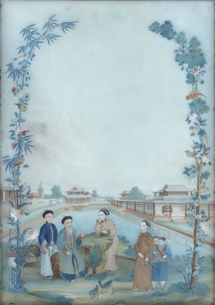 Achterglasschildering