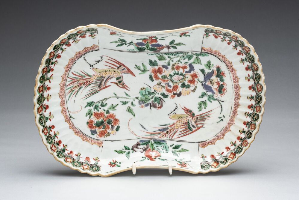 Ovale of baarvormige schaal