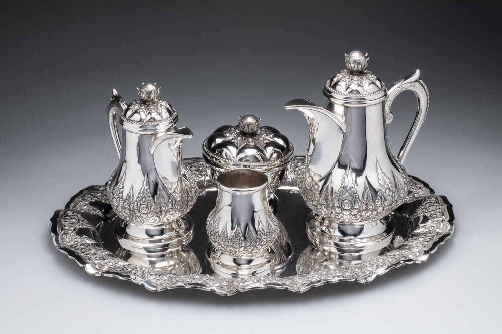 Vijfdelig Koffie- en Theeservies