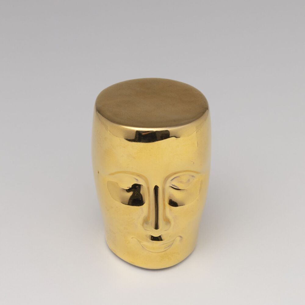 Miniatuur Bronze Stool