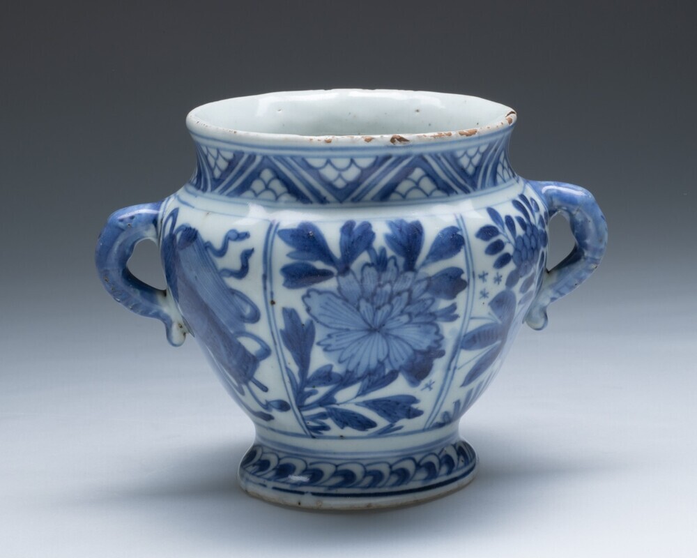 Pot met olifantsoren