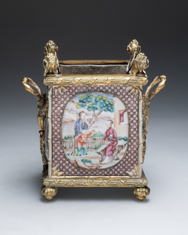 Jardinière met montuur