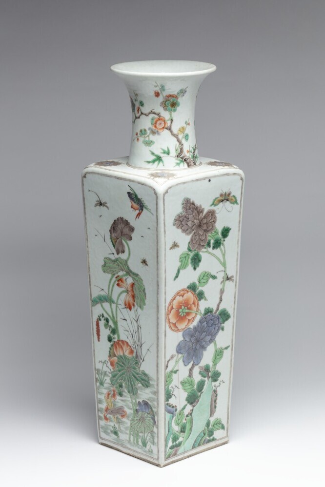 Grote vierkante vaas