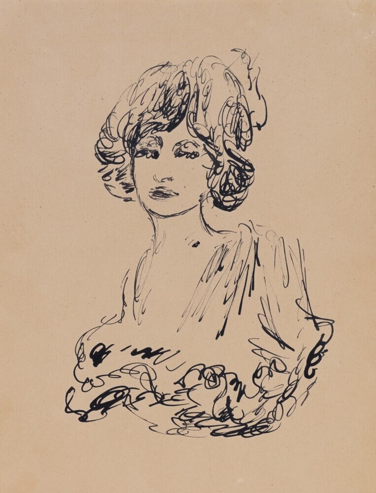 Portret van een jonge vrouw