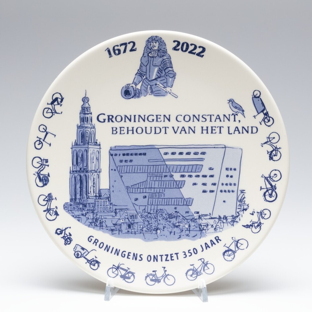 Herdenkingsbord 350 jaar Groningens Ontzet 2022