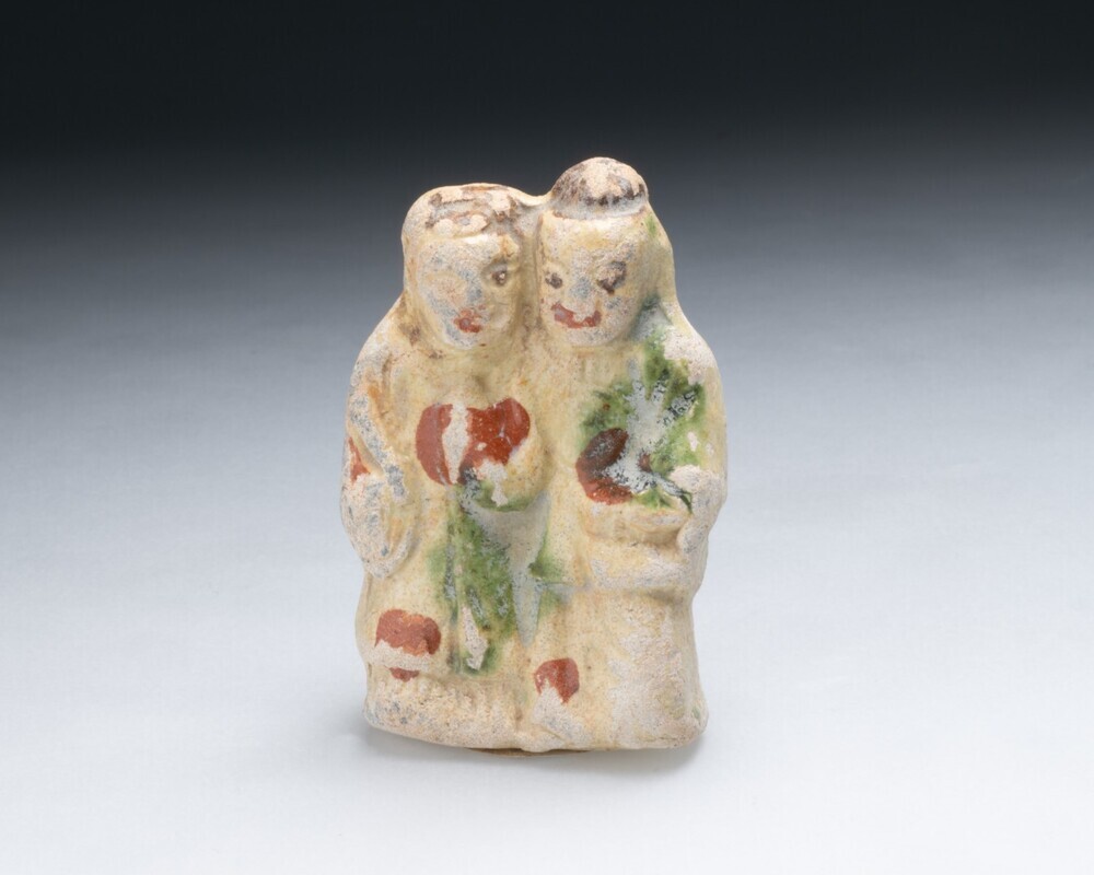 Beeldje van Chinees echtpaar