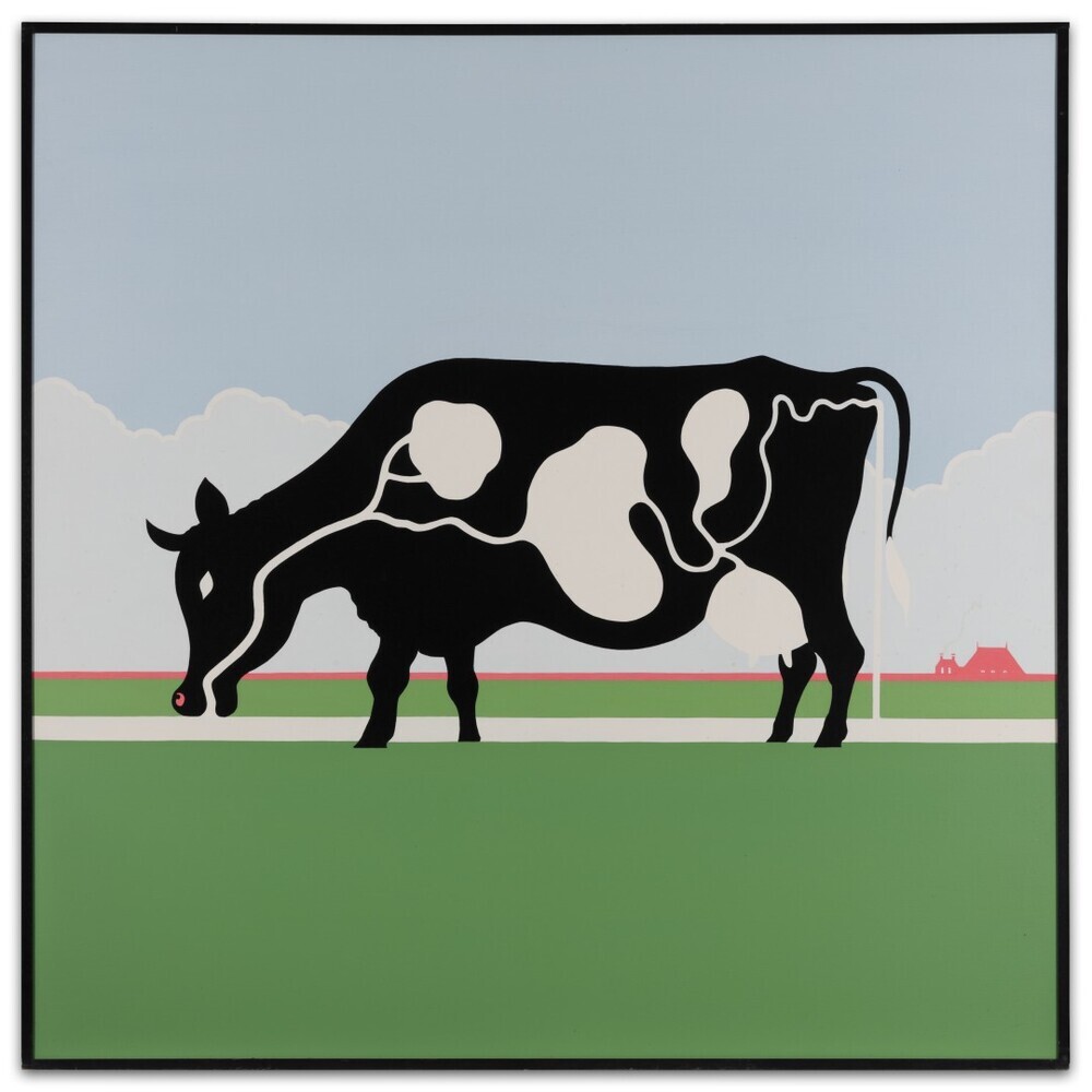 Dutch machine in landscape