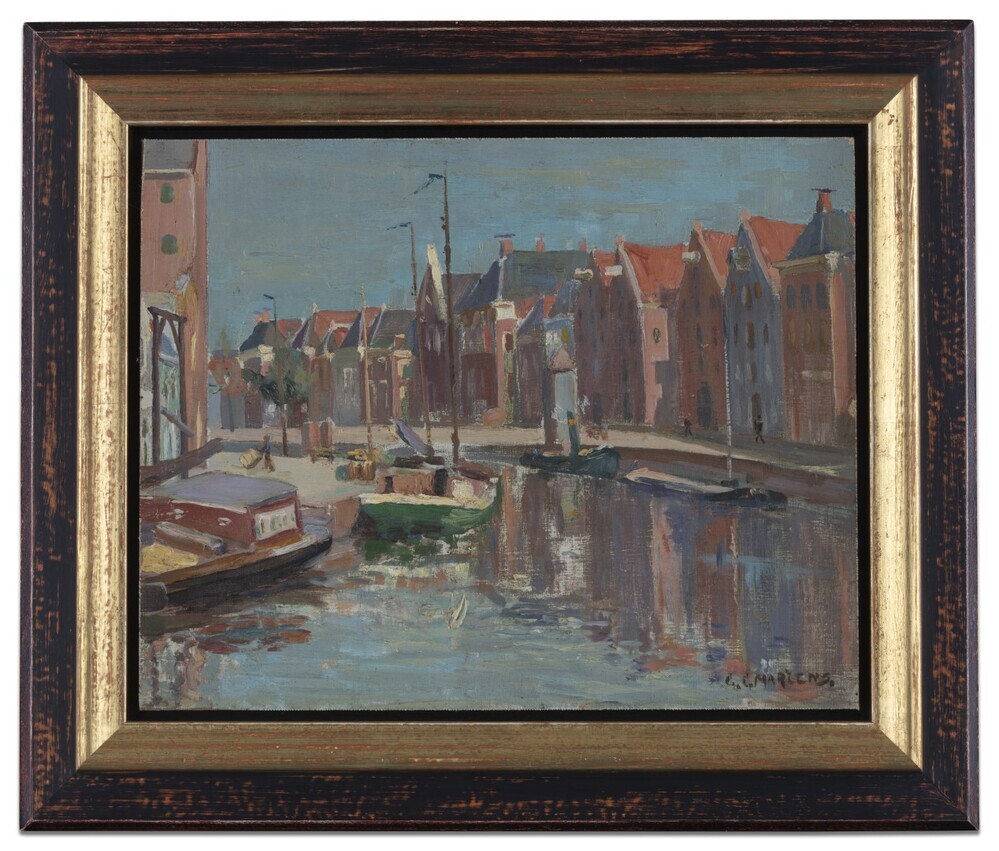 Gezicht op de Hoge- en Lage der Aa, Groningen