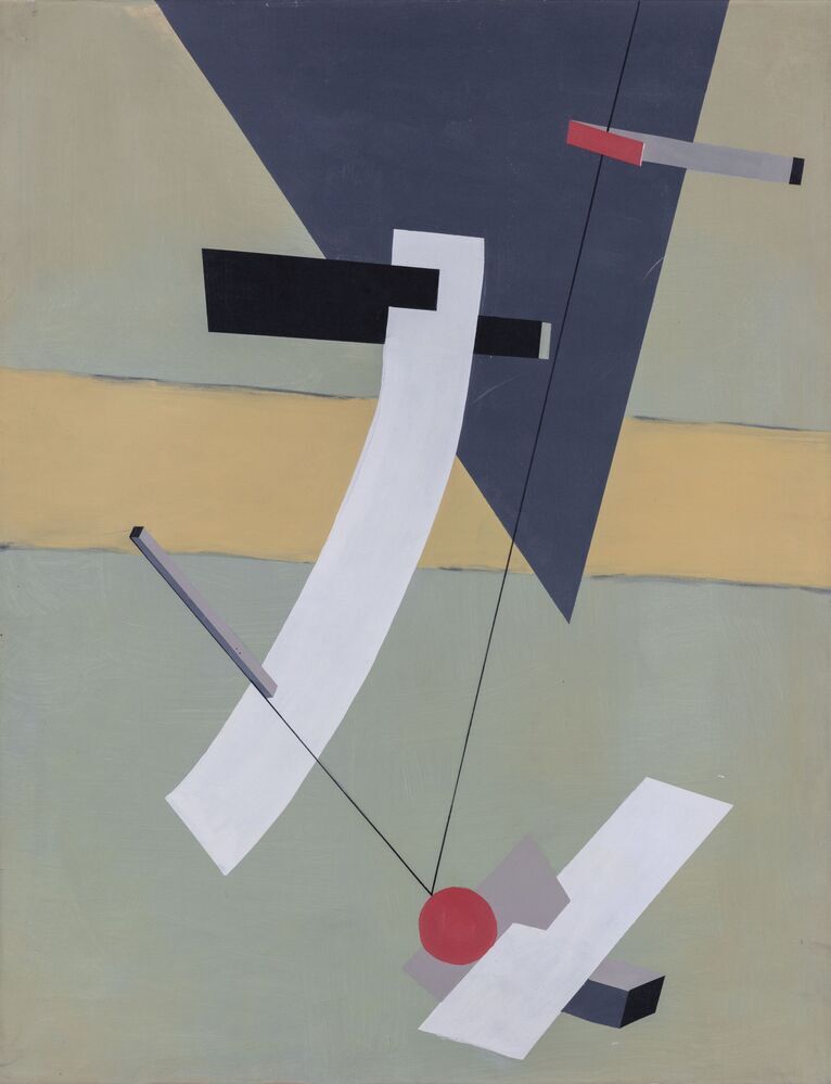 Lissisky painting (uit serie: Bauhaus collectie)