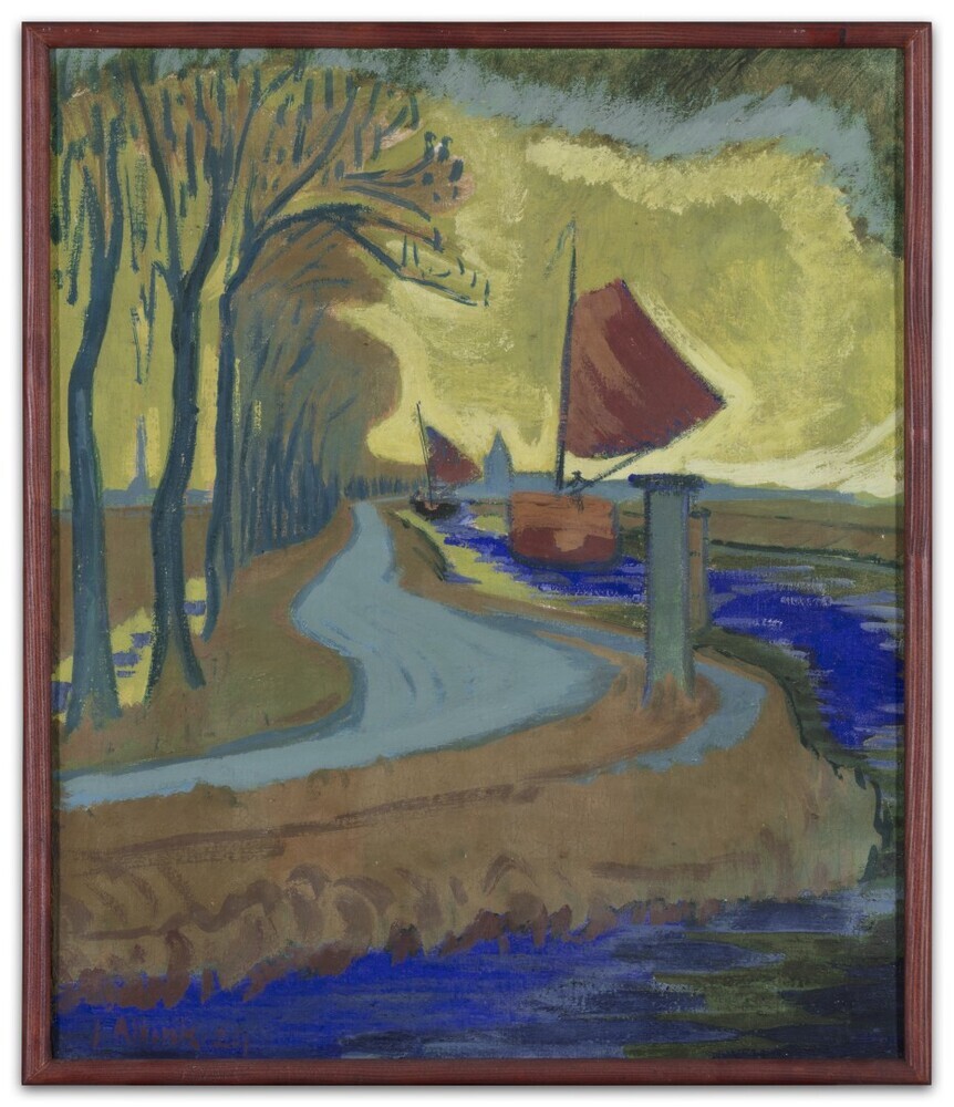 Boterdiep met zeilschepen