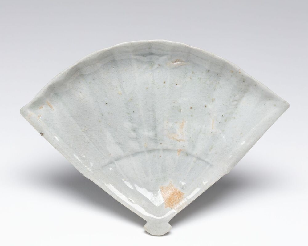 Waaiervormig schaaltje