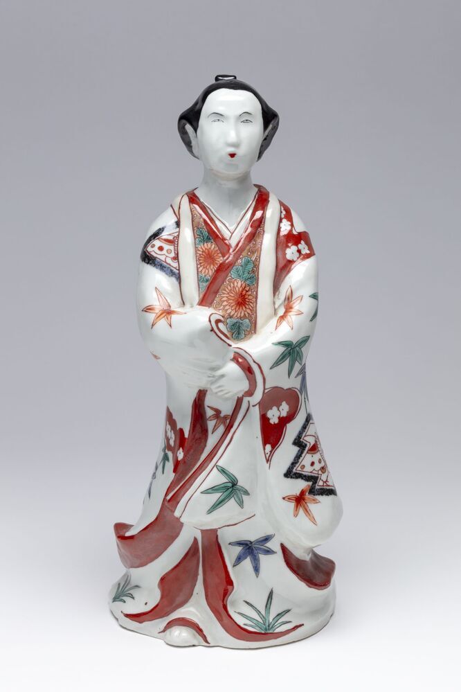 Figuur van een Japanse dame (bijin)