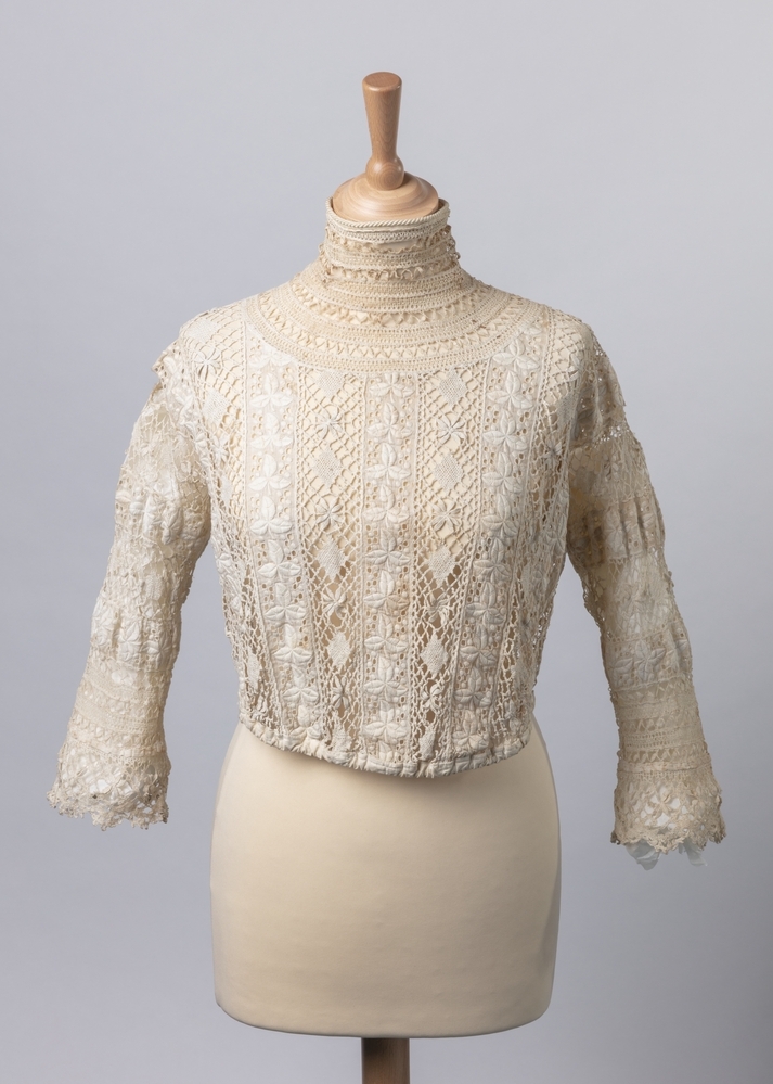 Crèmekleurige blouse