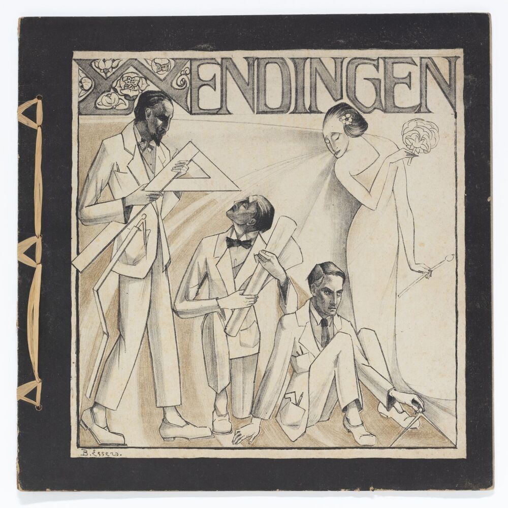 Wendingen, maandblad voor bouwen en sieren, jaargang 3