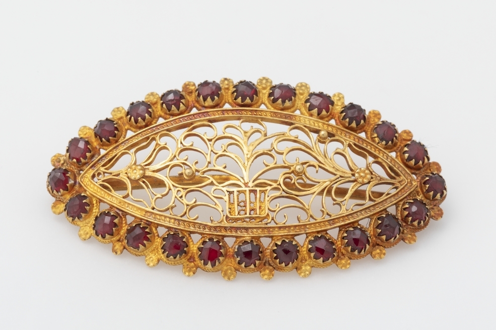 Schakel van een bootketting