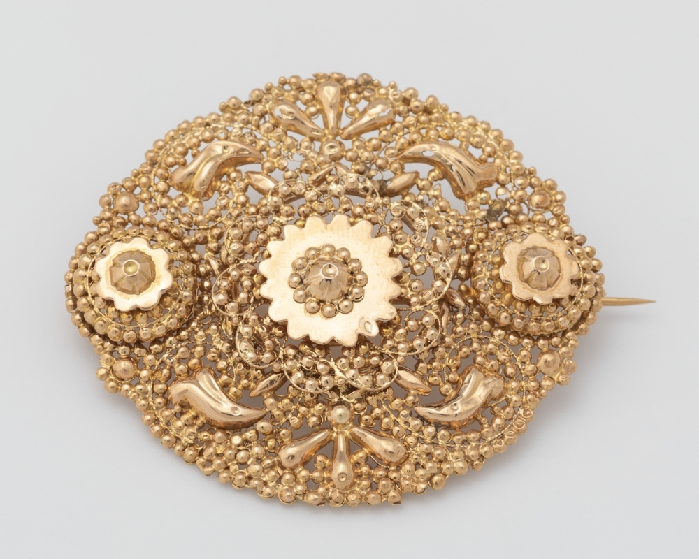 Gouden broche