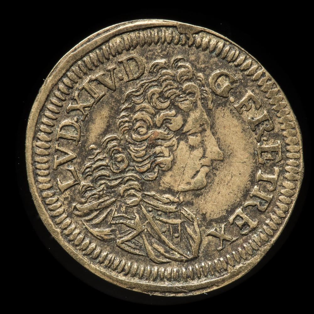 Rekenpenning Lodewijk XIV Neurenberg z.j.