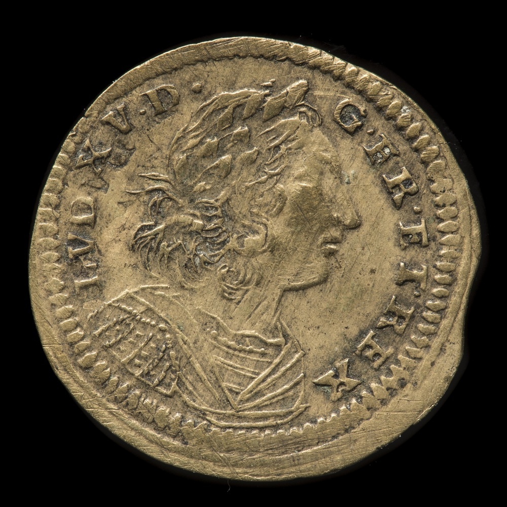 Rekenpenning Lodewijk XV Neurenberg z.j.