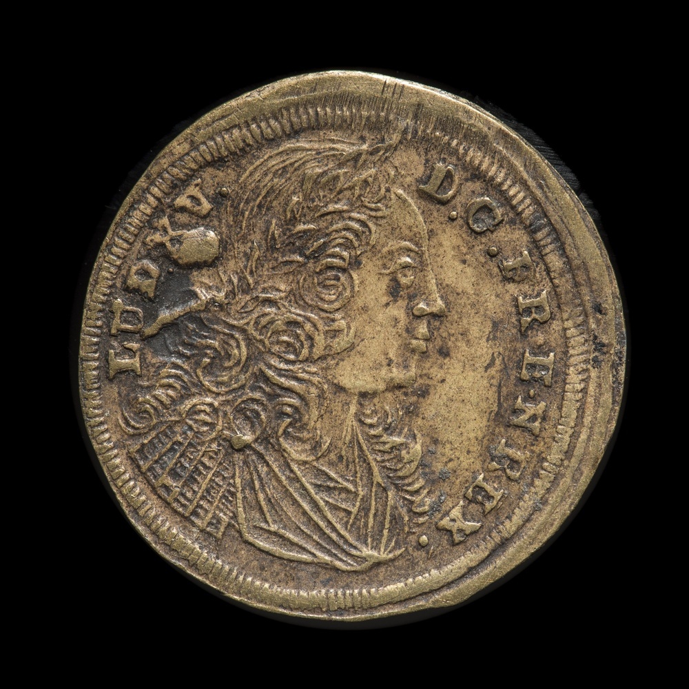 Rekenpenning Lodewijk XV Neurenberg z.j.