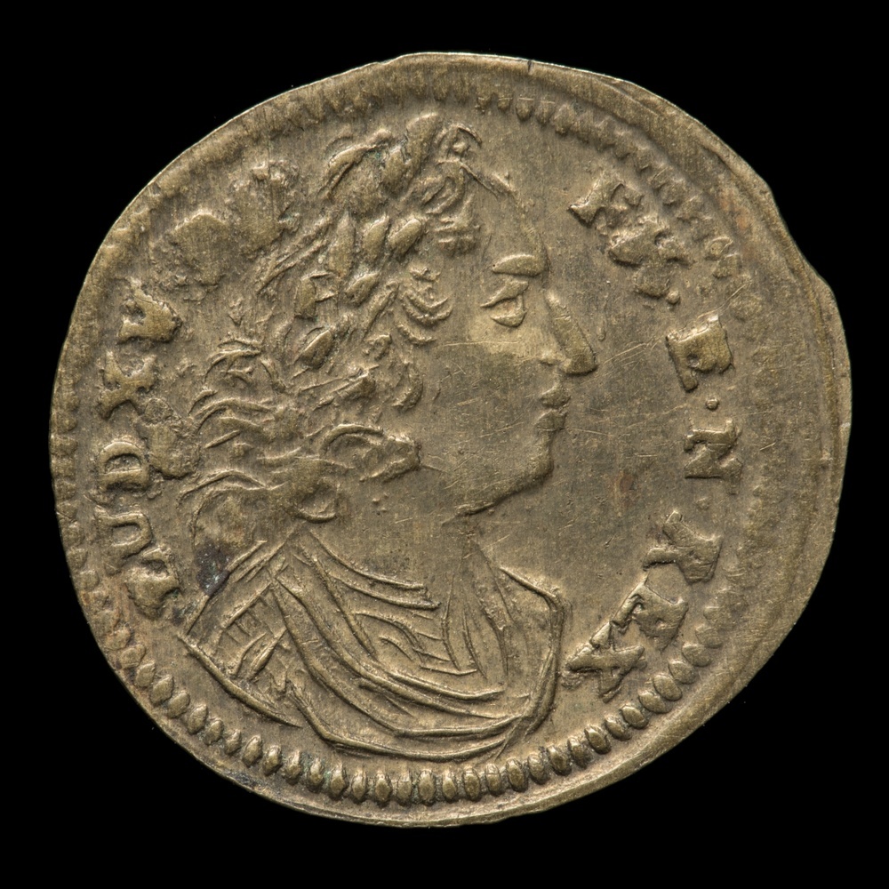 Rekenpenning Lodewijk XV Neurenberg z.j.