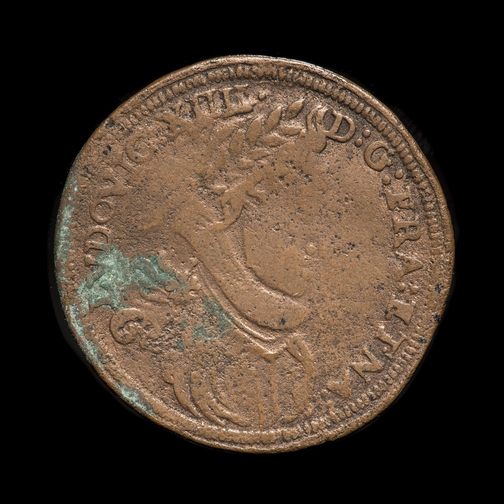 Rekenpenning Lodewijk XIV Neurenberg z.j.