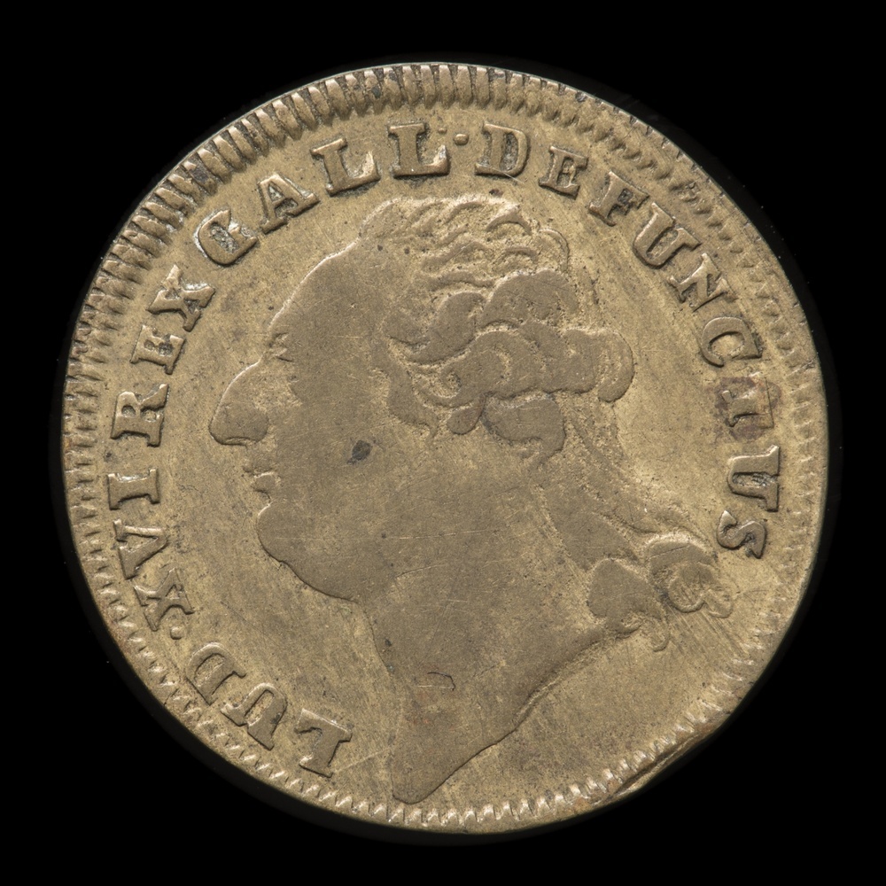 Rekenpenning Lodewijk XVI Neurenberg z.j.