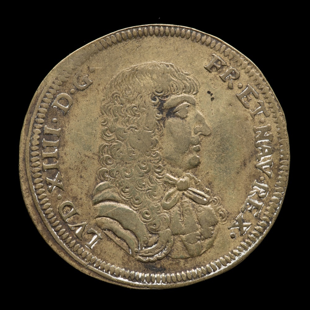 Rekenpenning Lodewijk XIV Neurenberg z.j.