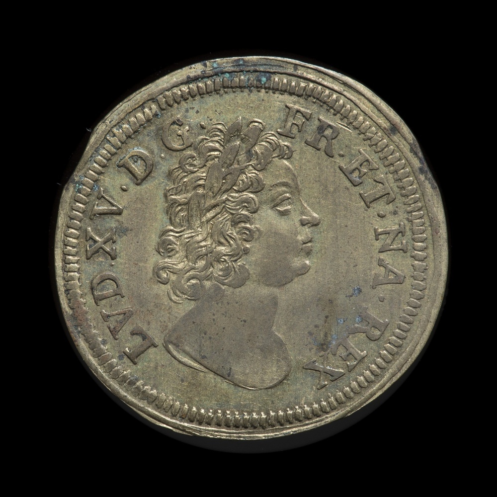 Rekenpenning Lodewijk XV Neurenberg z.j.