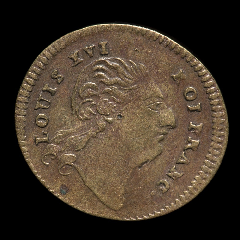 Rekenpenning Lodewijk XVI Neurenberg z.j.