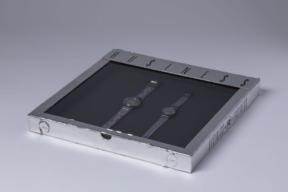 Twee horloges Business Art - Art Business