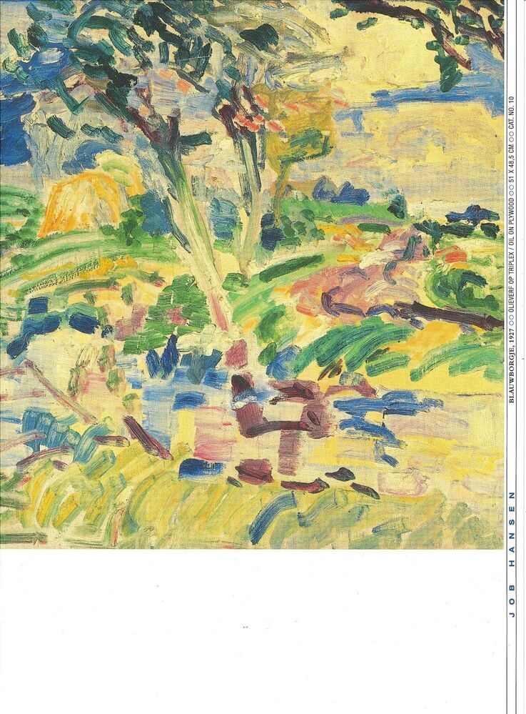 Tentoonstelling in Groninger Museum: Job Hansen, door de wind getekend, door het licht gekleurd