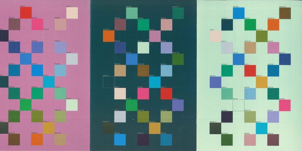 Tentoonstelling in Groninger Museum 19-9 t/m 5-12-1999: De kleuren van Struycken