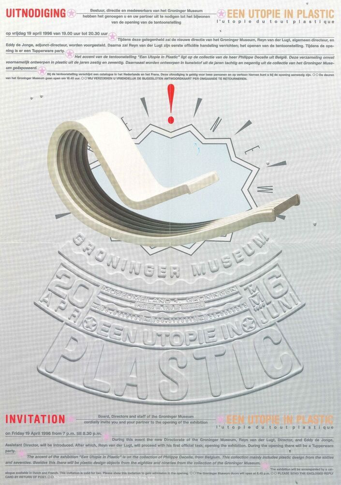 Tentoonstelling in Groninger Museum: Een utopie in plastic